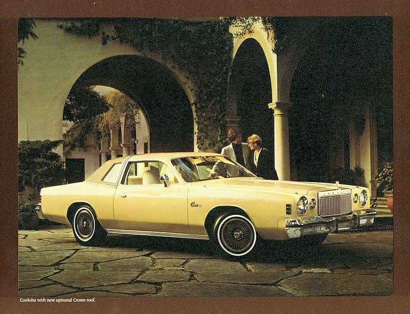 1977 Chrysler Cordoba Brochure Page 2